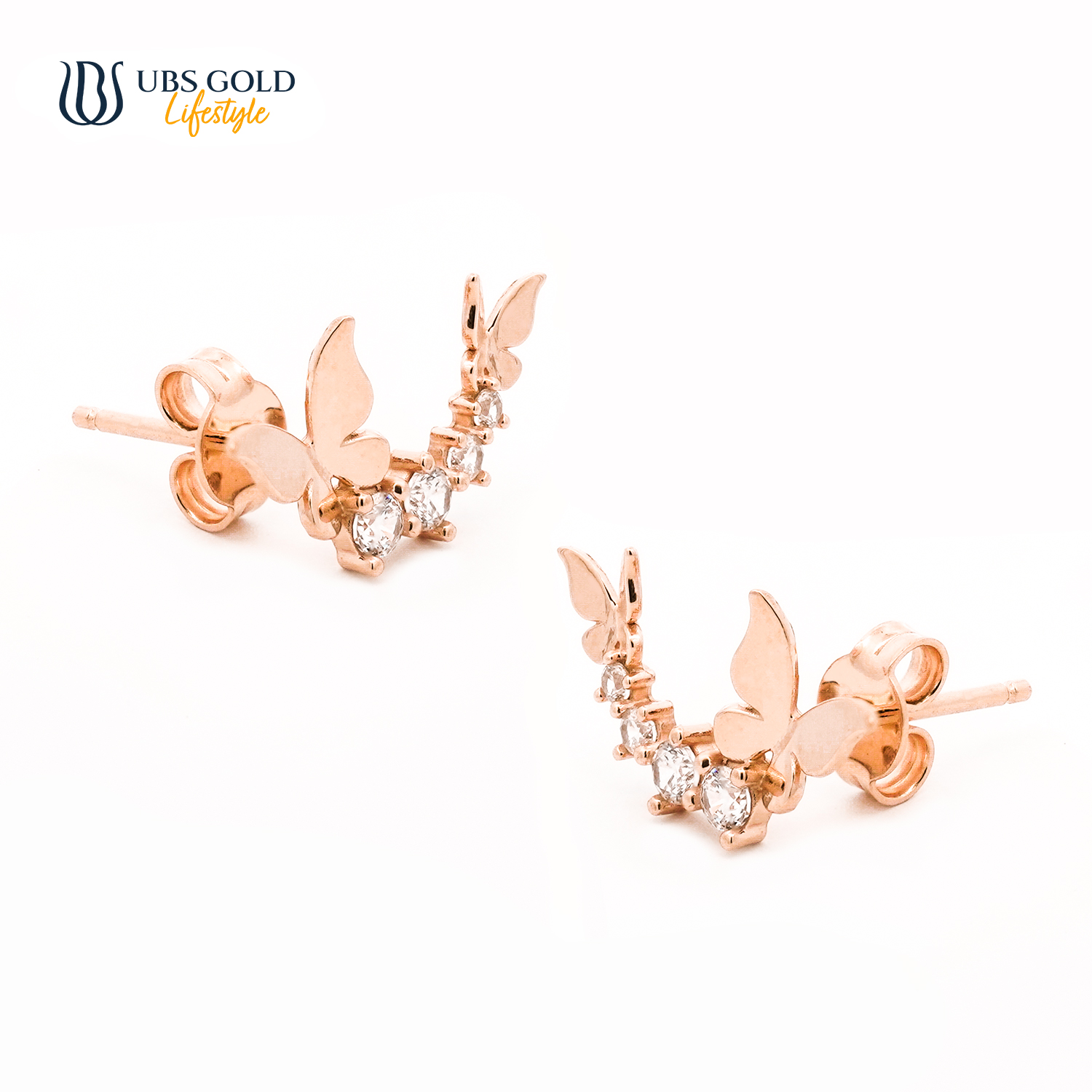 UBS Gold Anting Emas Millie Molly - Cwb1013 - 17K