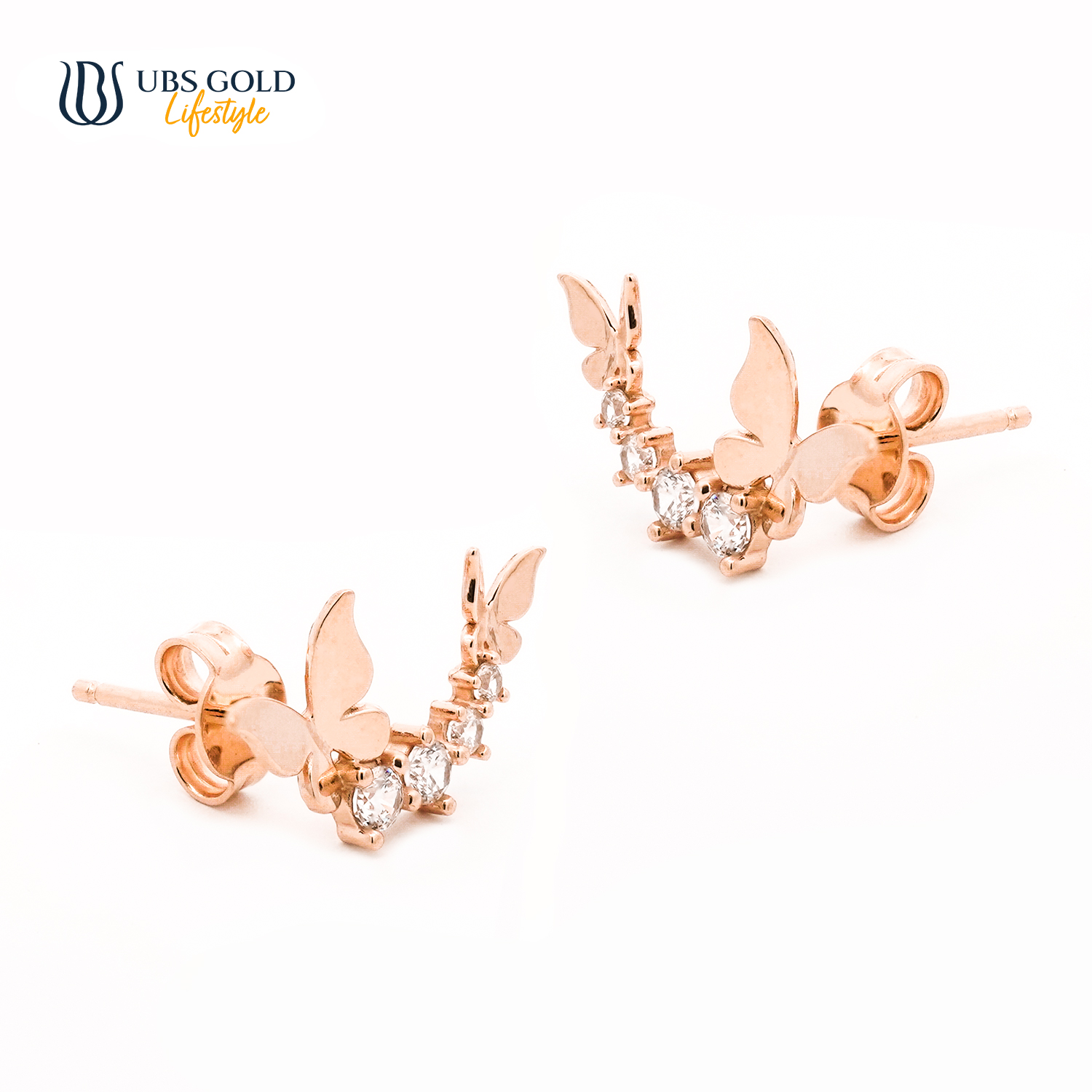 UBS Gold Anting Emas Millie Molly - Cwb1013 - 17K