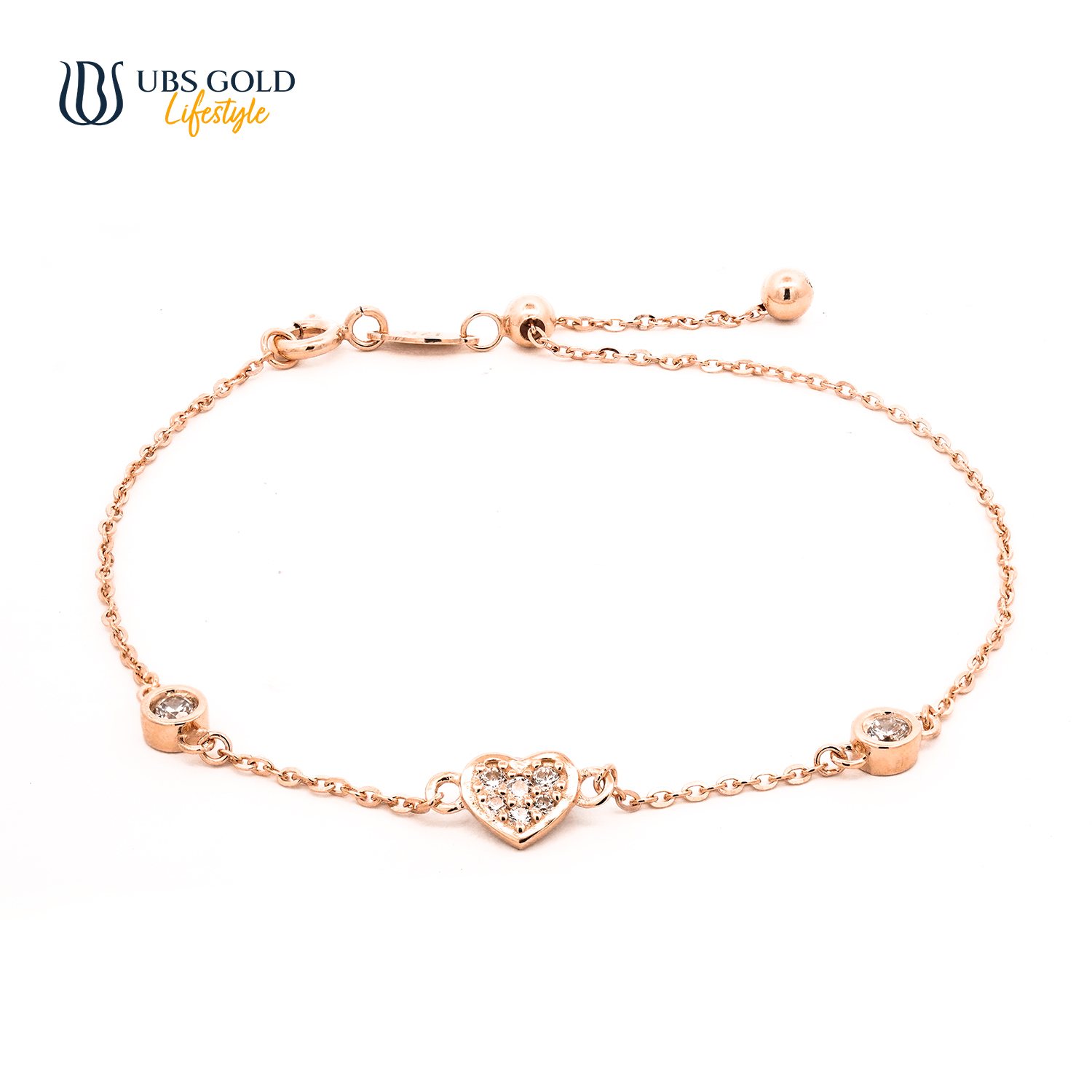 UBS Gold Gelang Emas Millie Molly - Kgv7222 - 17K