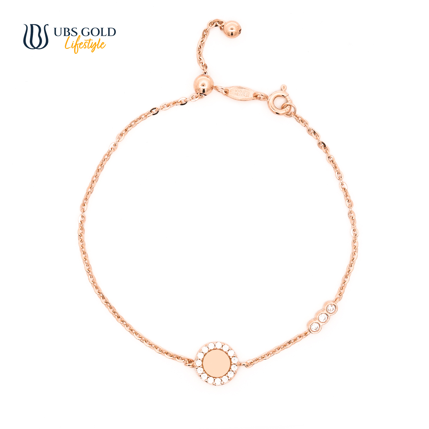 UBS Gold Gelang Emas Millie Molly - Kgv7301 - 17K