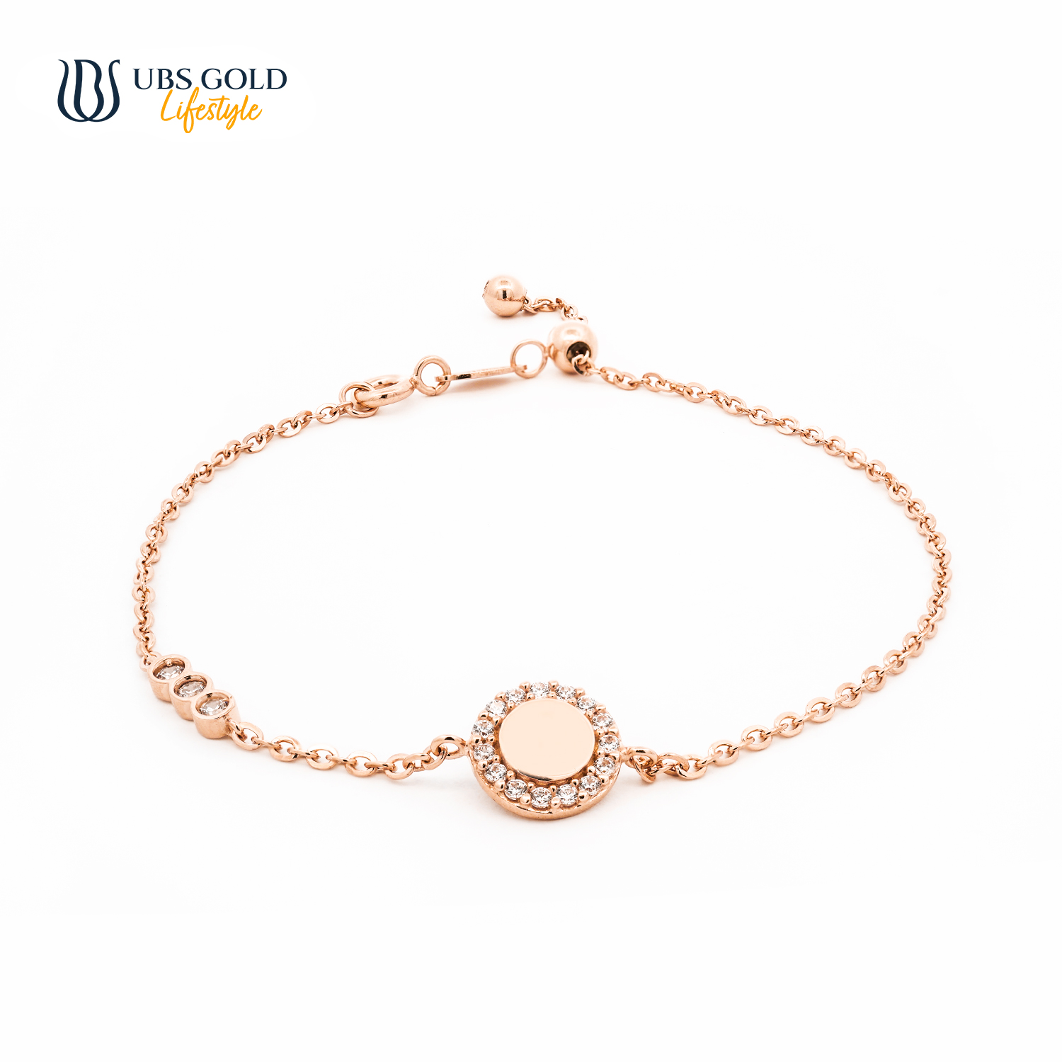 UBS Gold Gelang Emas Millie Molly - Kgv7301 - 17K