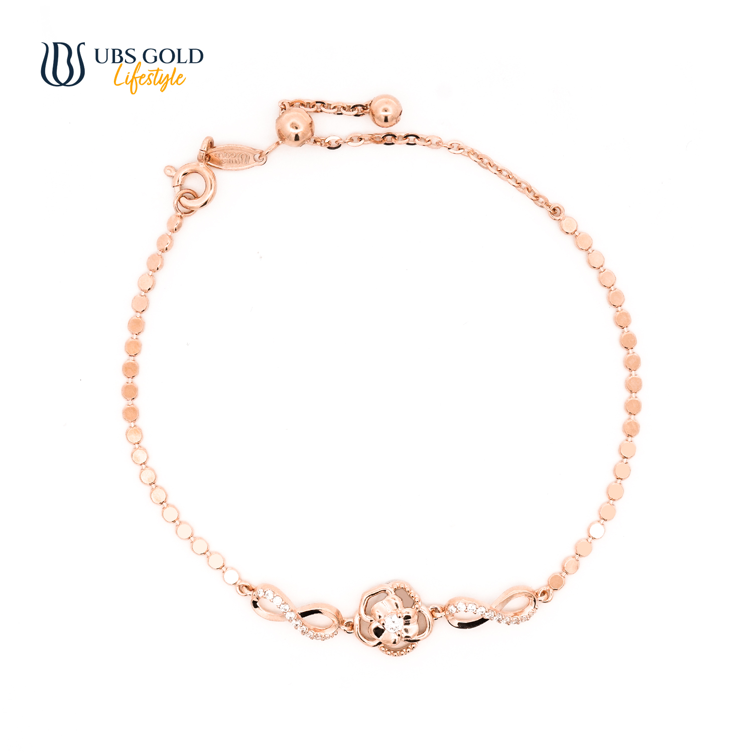 UBS Gold Gelang Emas Millie Molly - Kgv7350 - 17K