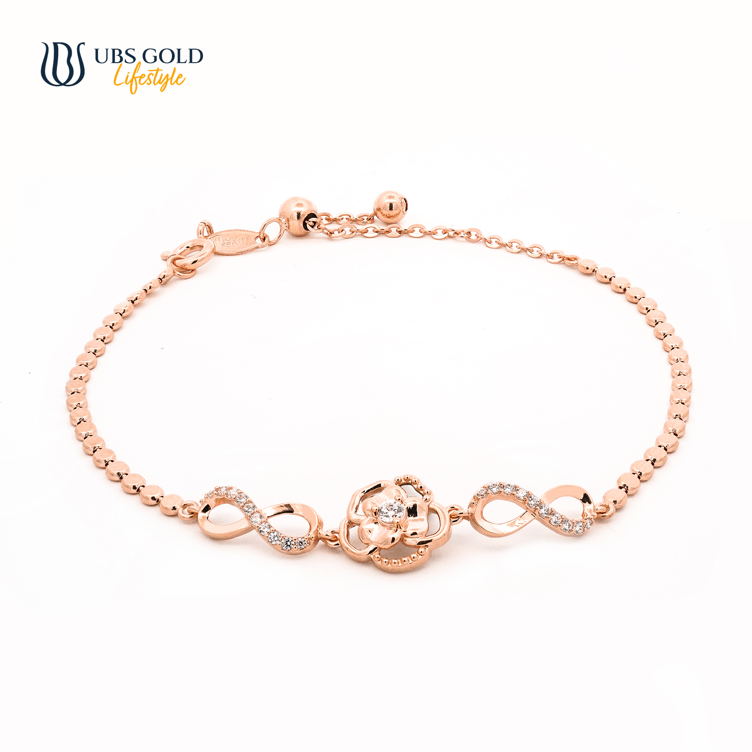 UBS Gold Gelang Emas Millie Molly - Kgv7350 - 17K