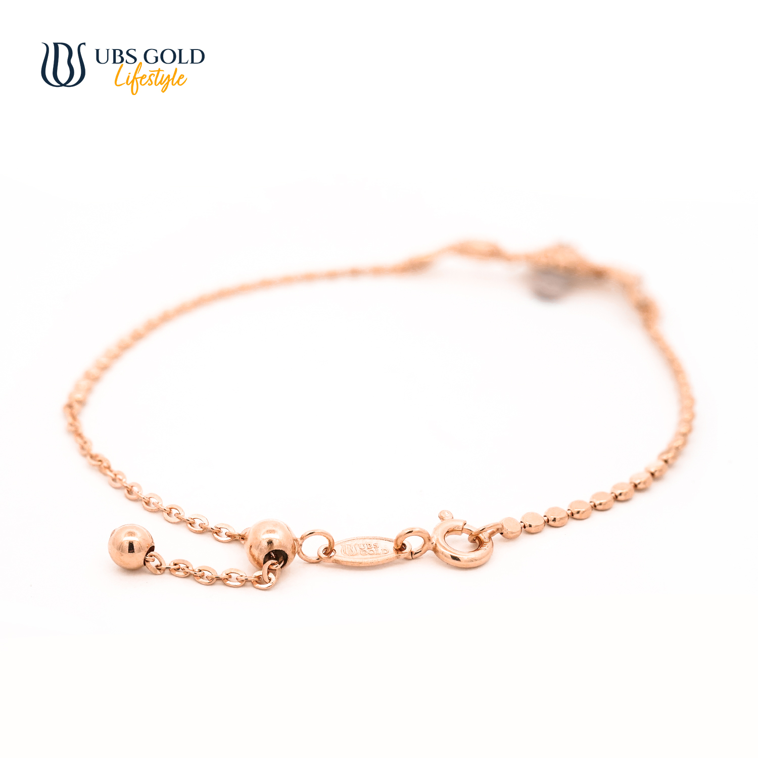 UBS Gold Gelang Emas Millie Molly - Kgv7350 - 17K