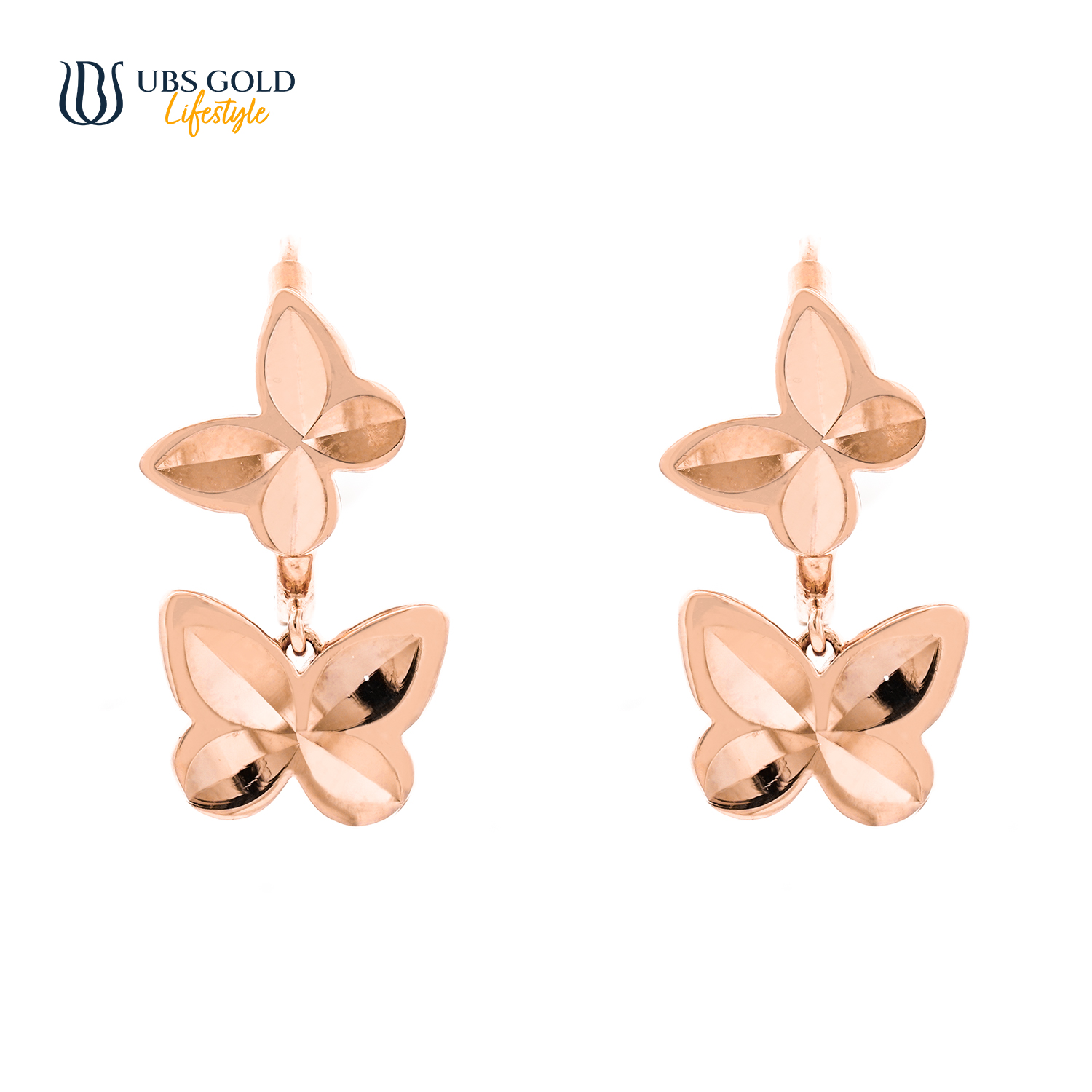 UBS Gold Anting Emas Millie Molly - Cas0786 - 17K