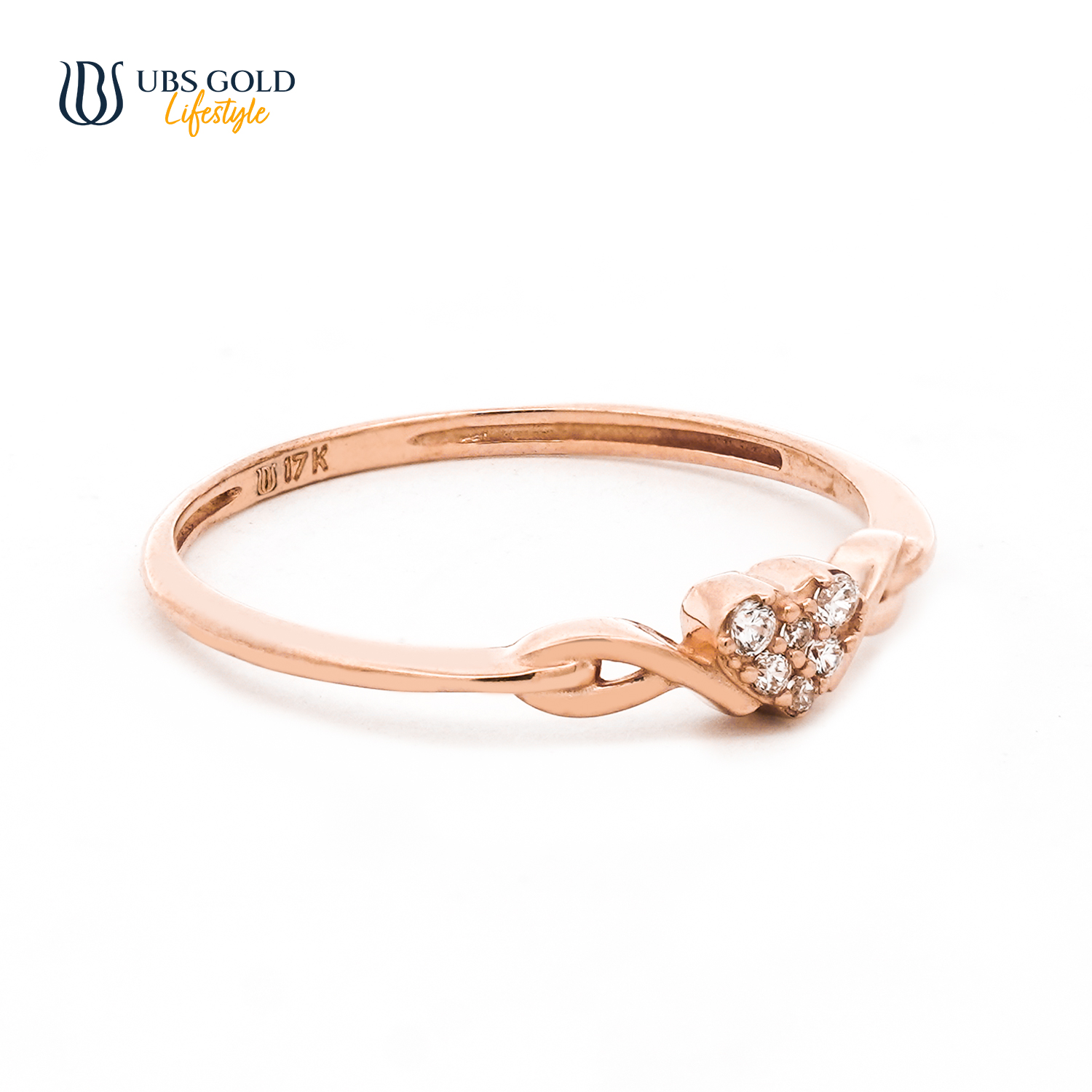 UBS Gold Cincin Emas - Cc17310 - 17K