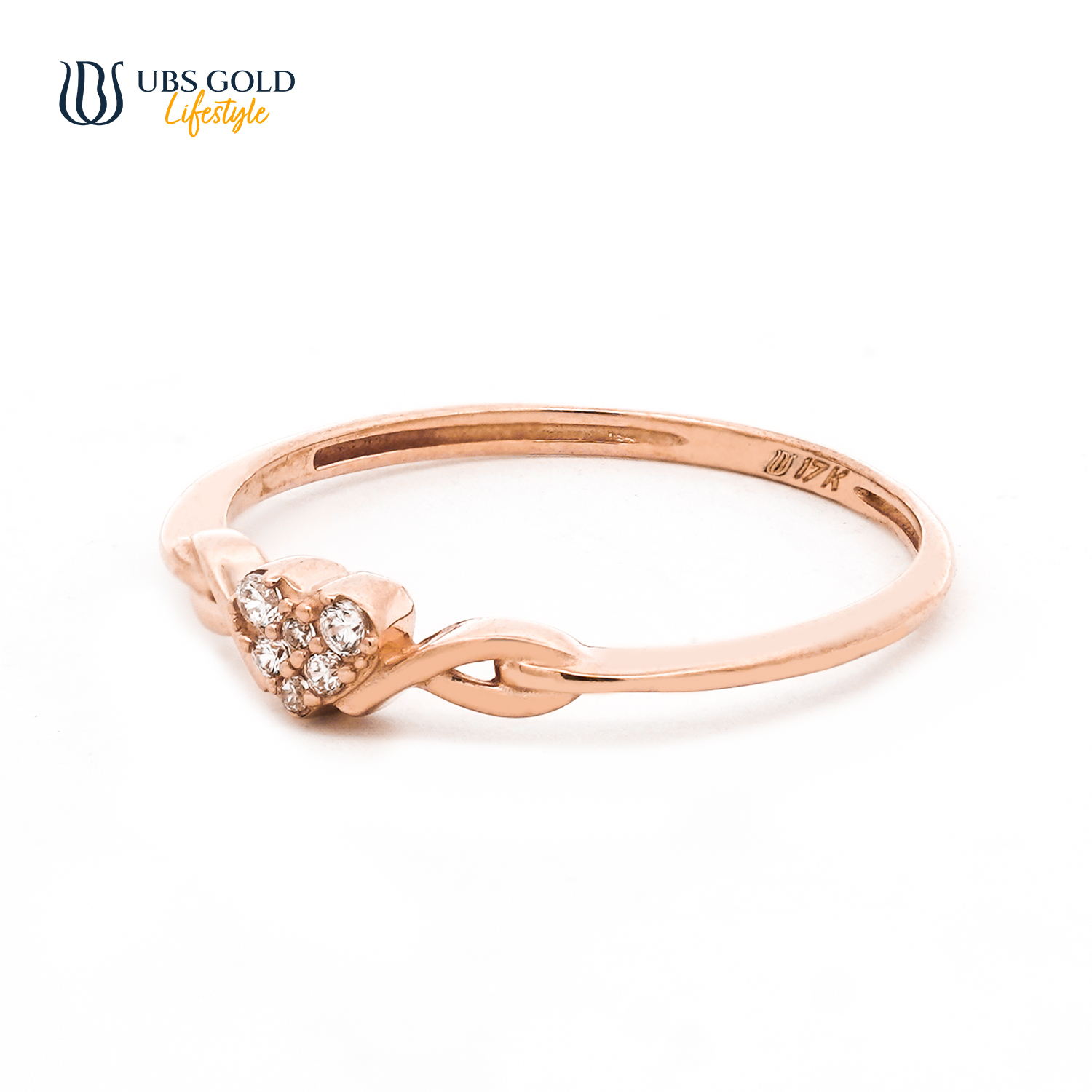 UBS Gold Cincin Emas - Cc17310 - 17K