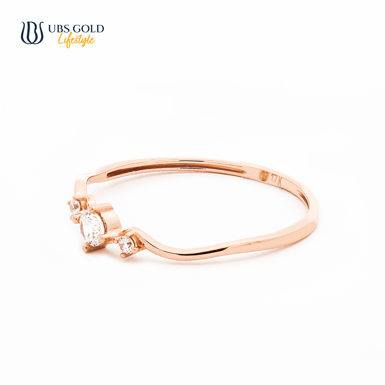 UBS Gold Cincin Emas - Cc17311 - 17K