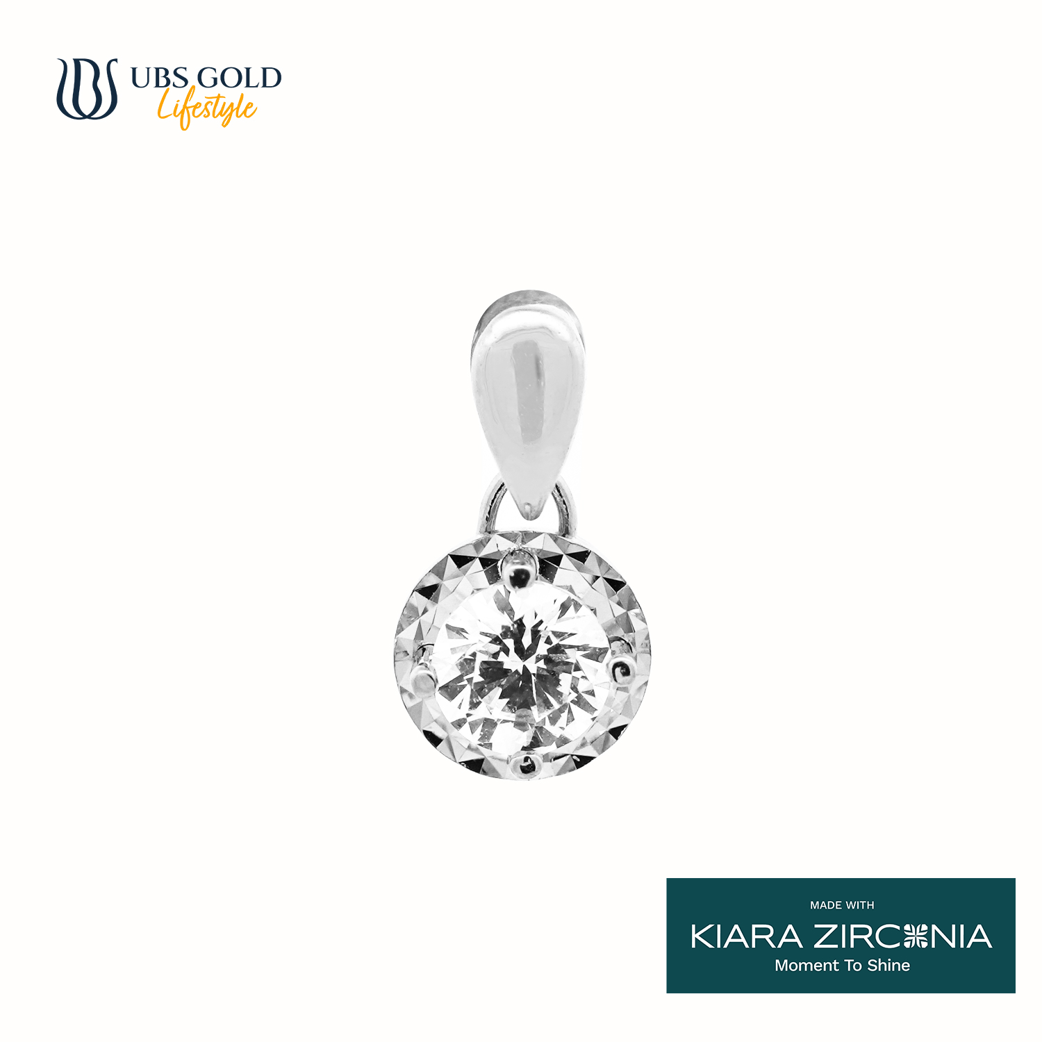 UBS Gold Liontin Emas Solitaire - Elb0901 - 17K
