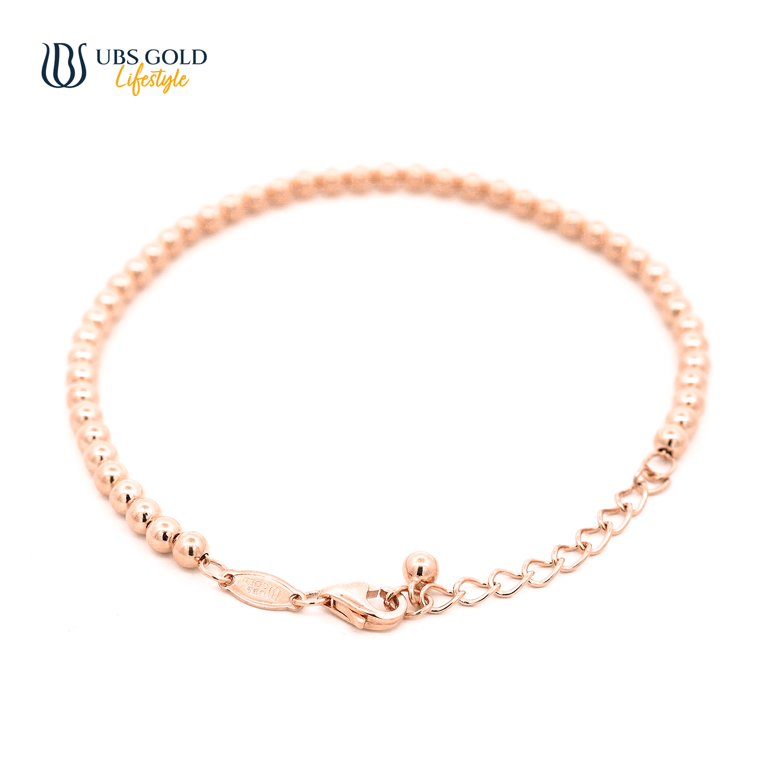 UBS Gold Gelang Emas Wollie Ball - Ggvo000219 - 17K