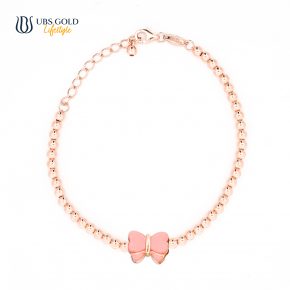 UBS Gold Gelang Emas Wollie Ball - Ggvo000223 - 17K