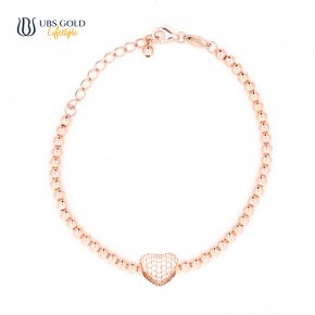 UBS Gold Gelang Emas Wollie Ball - Ggvo000226 - 17K