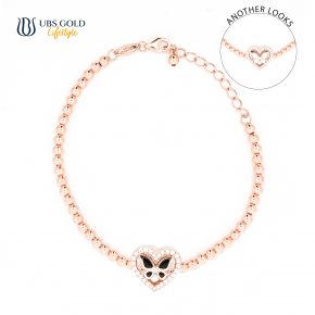 UBS Gold Gelang Emas Wollie Ball - Ggvo000228 - 17K