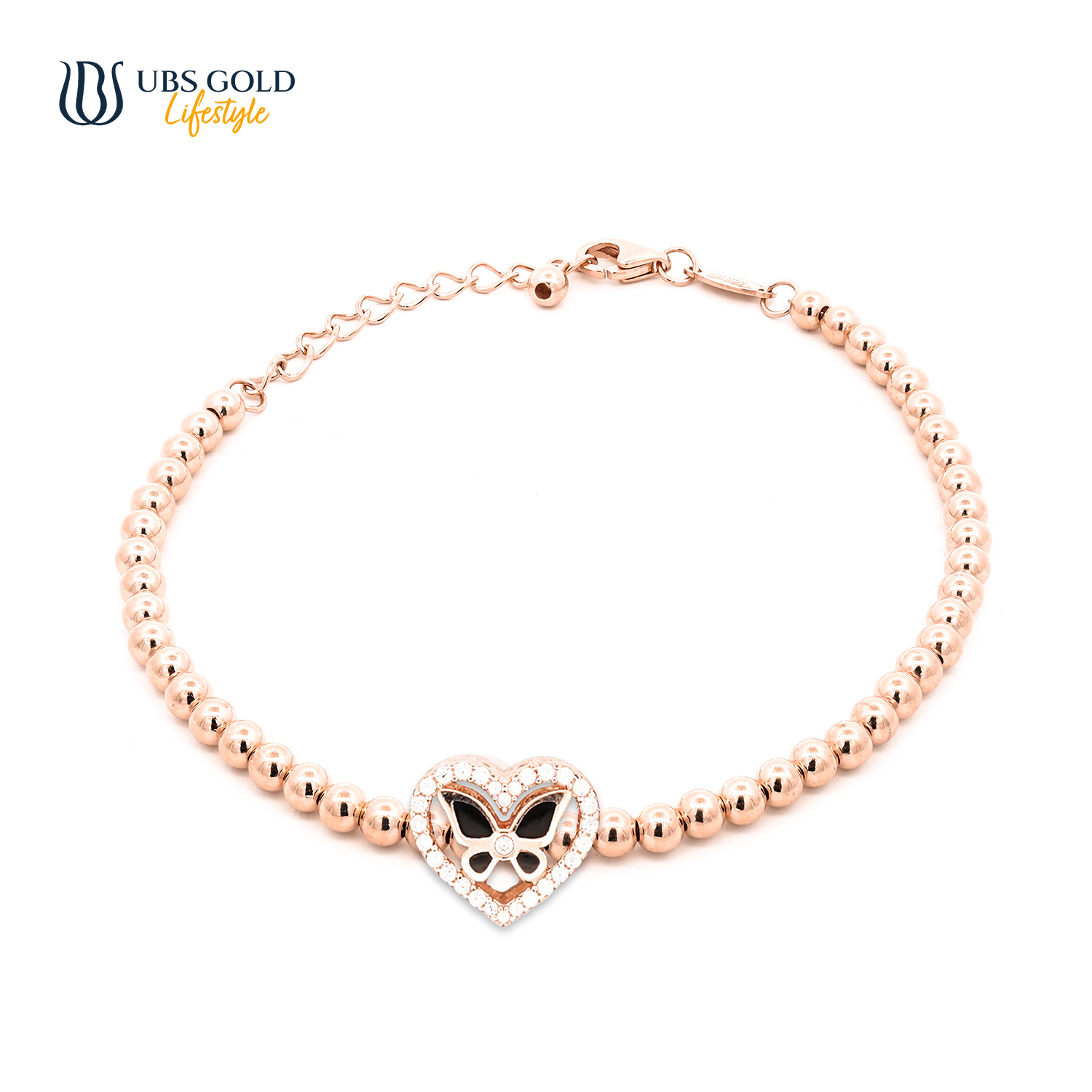 UBS Gold Gelang Emas Wollie Ball - Ggvo000228 - 17K