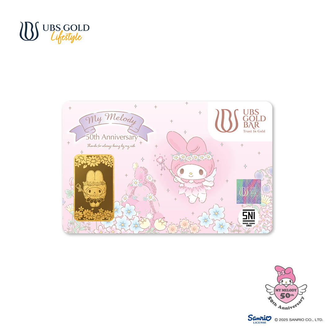 UBS Gold Logam Mulia Sanrio My Melody Fairy 5 gr