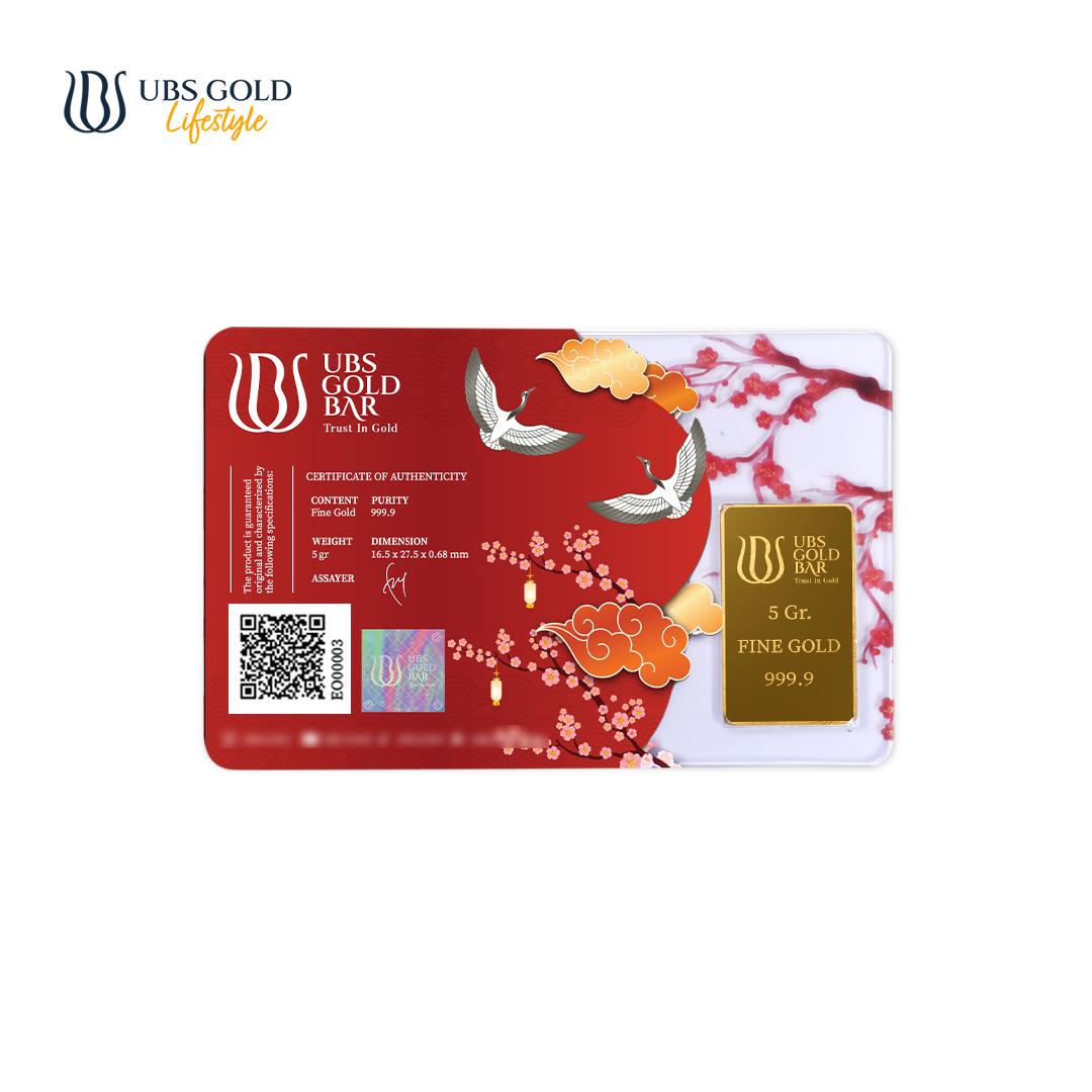 UBS Gold Logam Mulia Shuang Xi 5 Gr