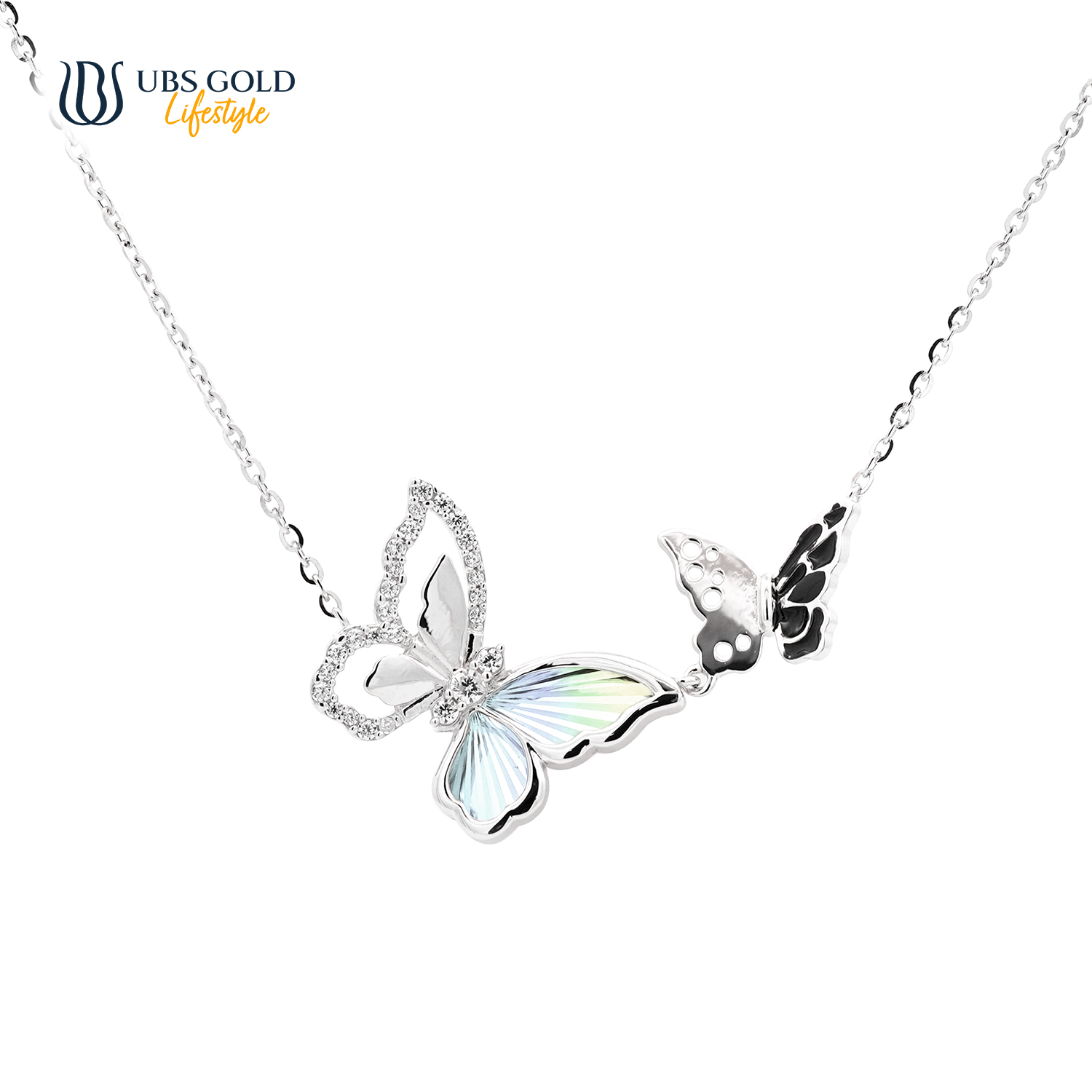 UBS Gold Kalung Emas Millie Molly Rainbow - K6k0086 - 17K