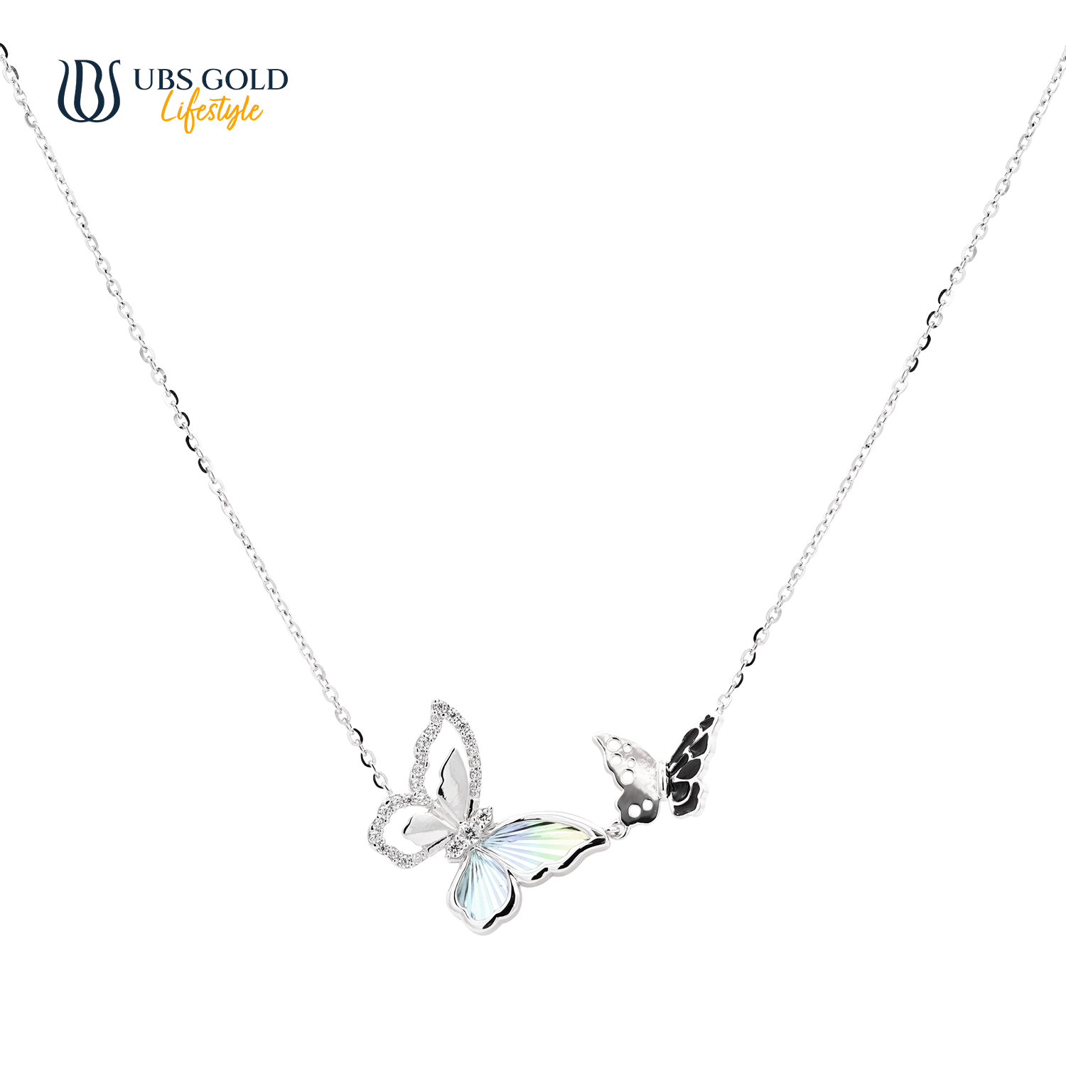 UBS Gold Kalung Emas Millie Molly Rainbow - K6k0086 - 17K