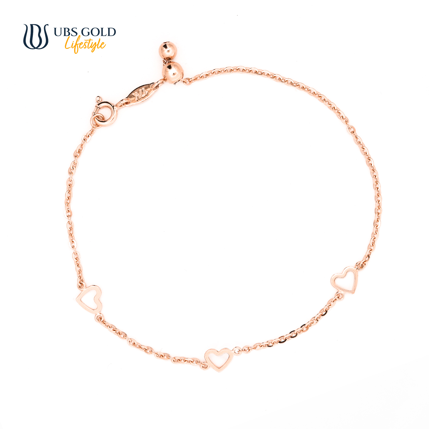 UBS Gold Gelang Emas Millie Molly - Kgv7107 - 17K