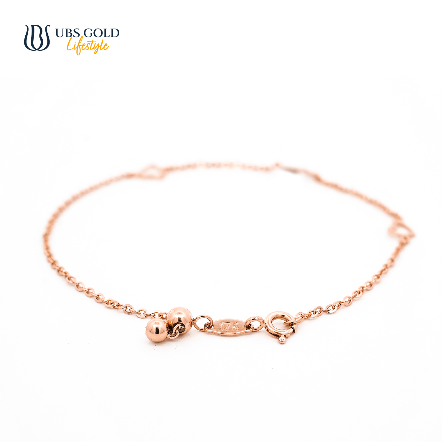 UBS Gold Gelang Emas Millie Molly - Kgv7107 - 17K