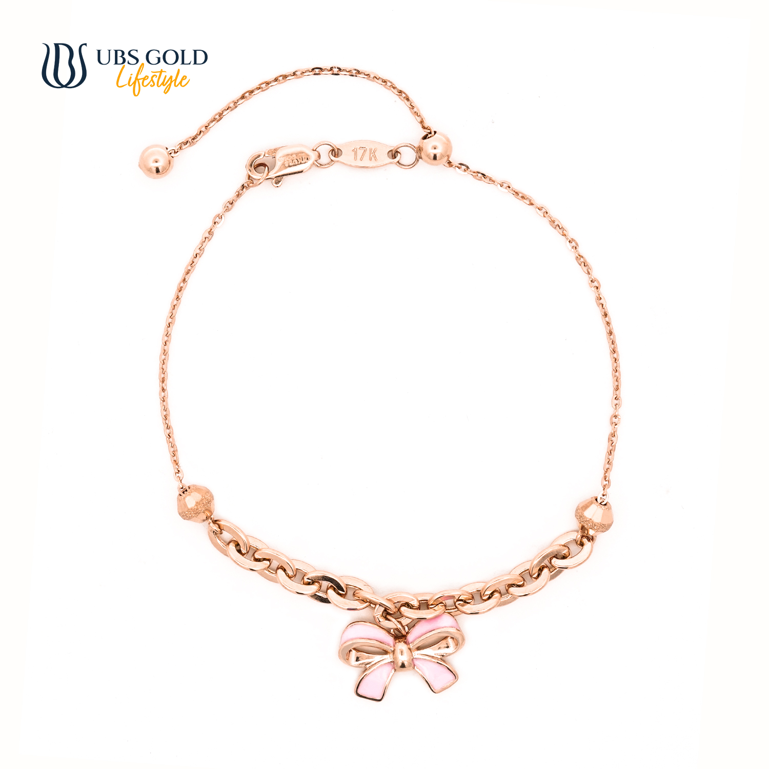 UBS Gold Gelang Emas Brigita - Kgv7396 - 17K