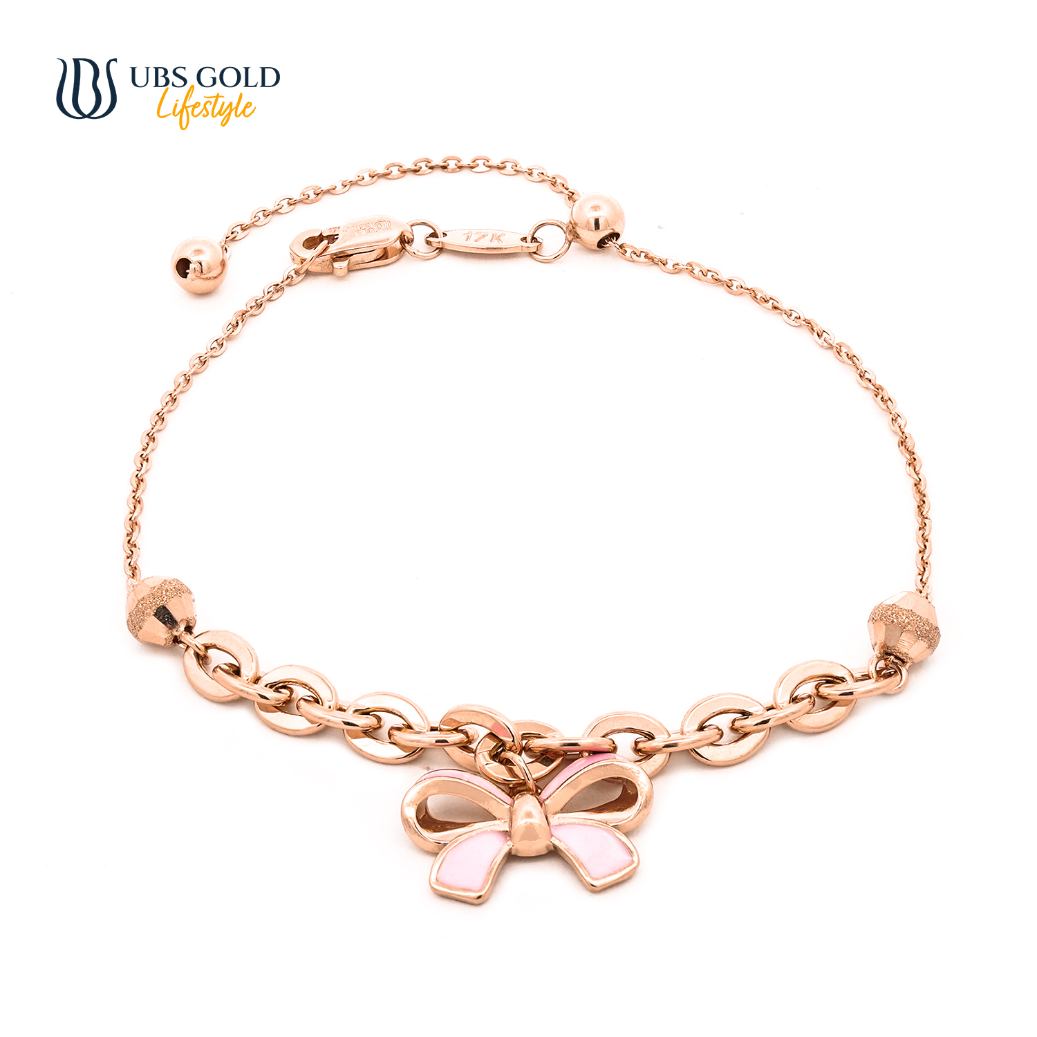 UBS Gold Gelang Emas Brigita - Kgv7396 - 17K